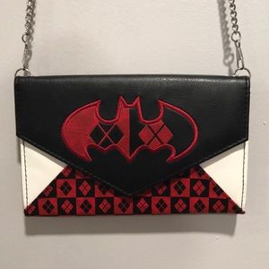 Harley Quinn Batman Crossbody Wallet Purse